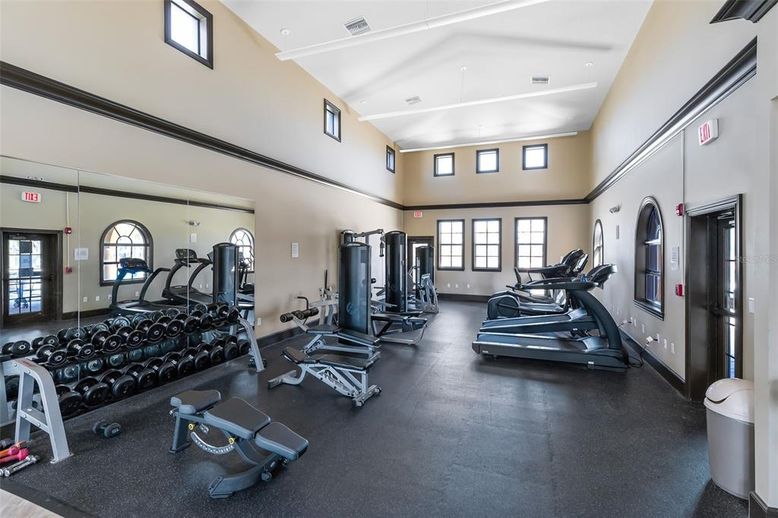 Fitness Equipment, Gym, Interior