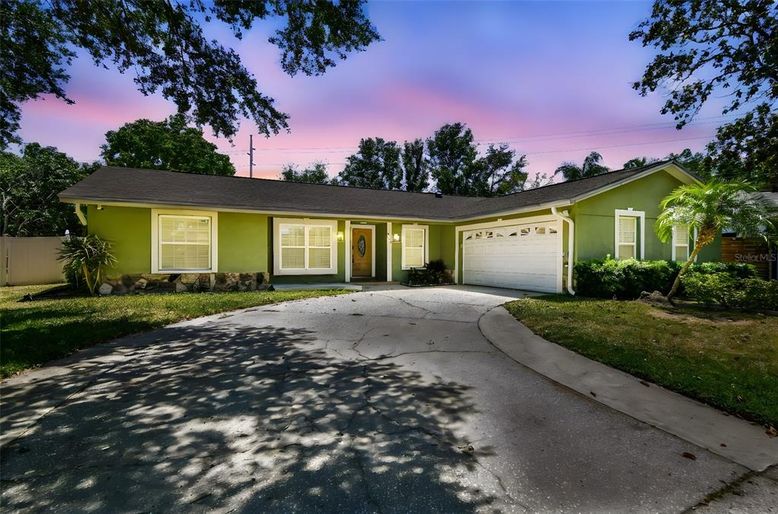 Attached, Backyard, Exterior, Facade, Ranch