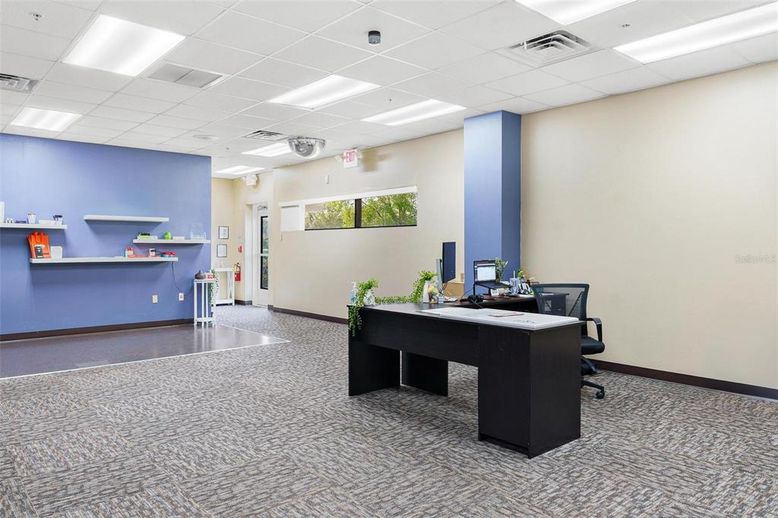 Home Office, Interior, Recessed Lighting