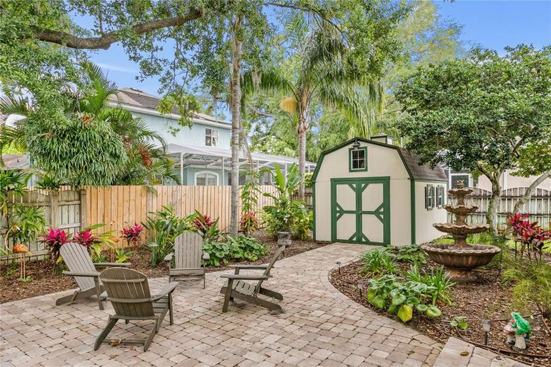 Backyard, Exterior