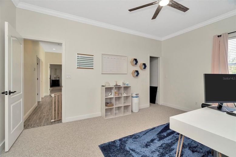 Home Office, Interior, Wood Texture Flooring