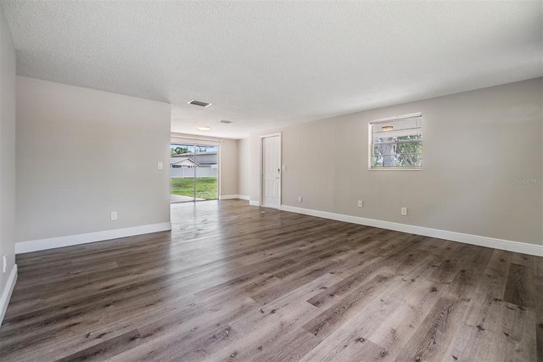 Empty room, Interior, Wood Texture Flooring