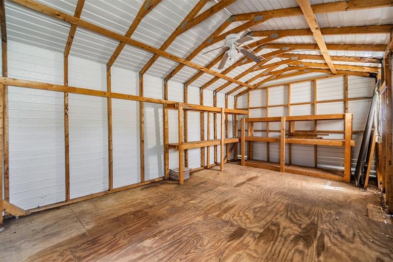 Garage, Interior, Wood Texture Flooring