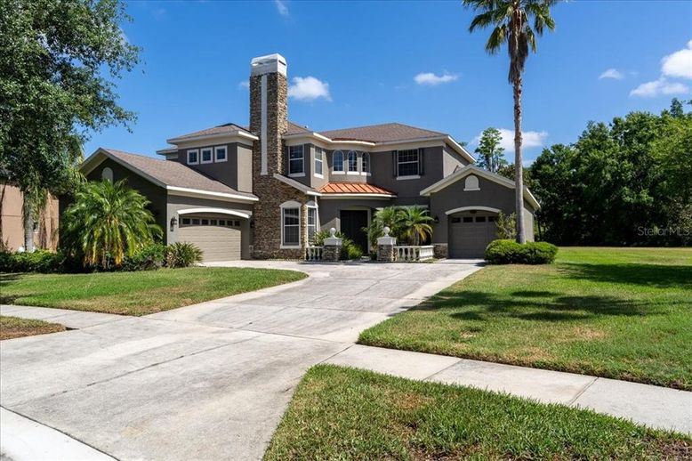 Attached, Backyard, Exterior, Facade, Mediterranean