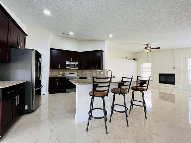 Interior, Kitchen, Recessed Lighting