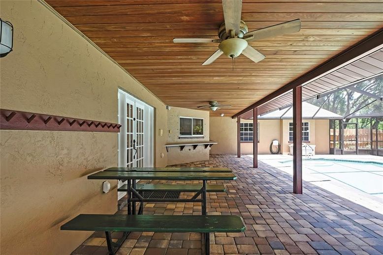 Interior, Pool, Sun Room, Wooden Ceilings