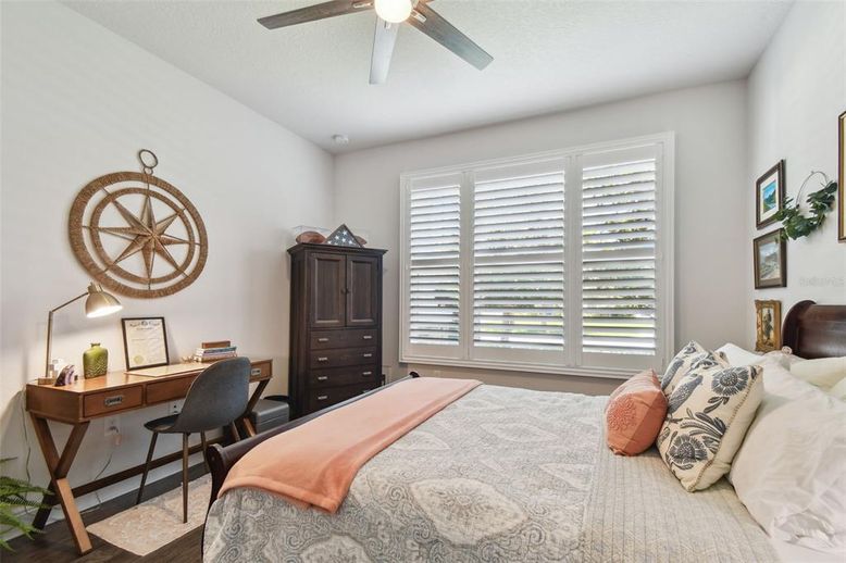 Bedroom, Home Office, Interior, Wood Texture Flooring