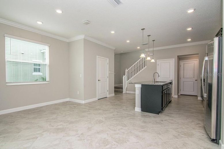 Interior, Kitchen, Pendant Lights, Recessed Lighting