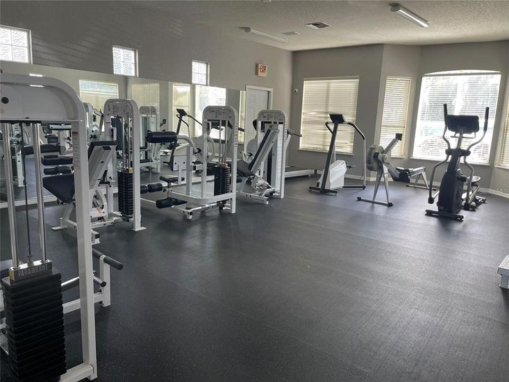 Fitness Equipment, Gym, Interior