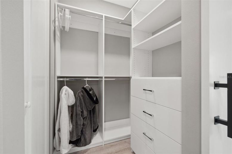 Interior, Walk-in Closets, Wood Texture Flooring