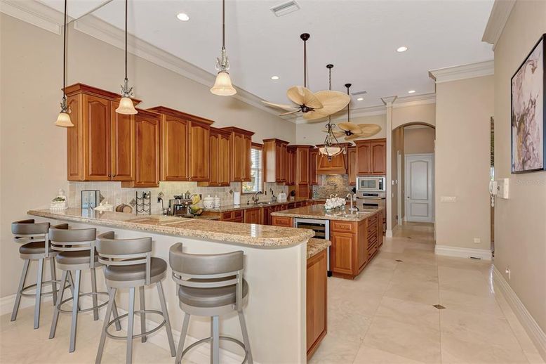 Interior, Kitchen, Pendant Lights, Recessed Lighting