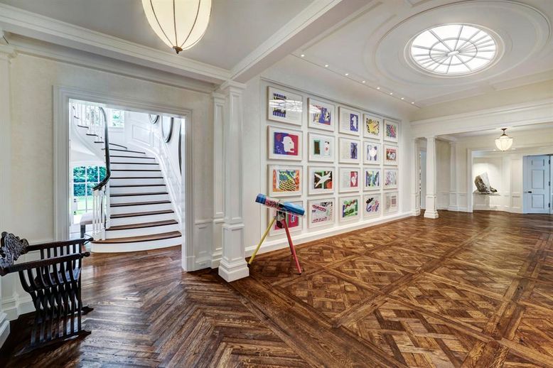 Interior, Pendant Lights, Recessed Lighting, Wood Texture Flooring