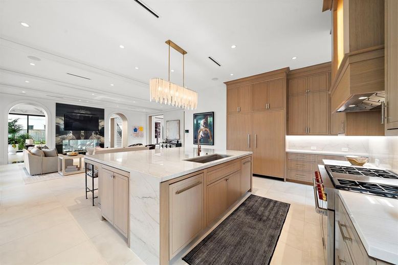 Chandelier, Interior, Kitchen, Living room, Pendant Lights, Recessed Lighting