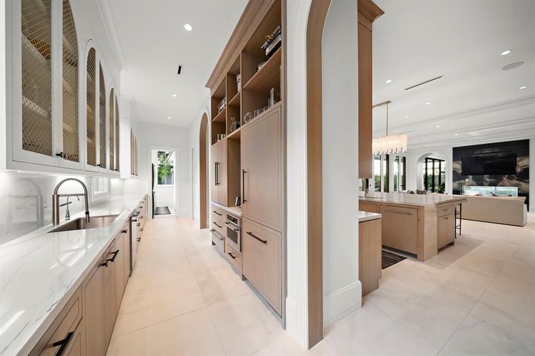 Chandelier, Interior, Kitchen, Recessed Lighting