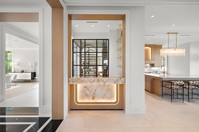 Chandelier, Interior, Recessed Lighting