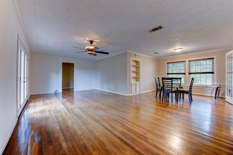 Dining room, Interior, Wood Texture Flooring
