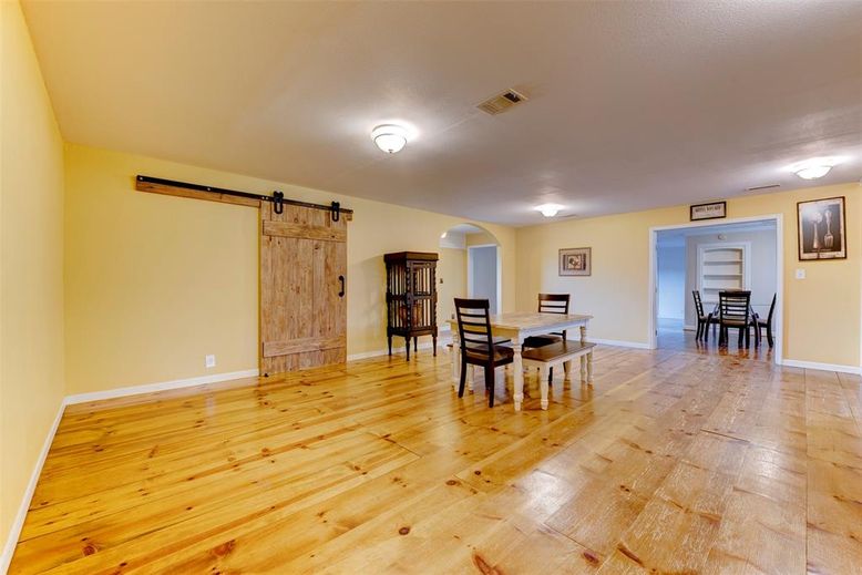 Dining room, Interior, Wood Texture Flooring