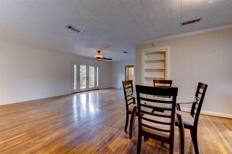 Dining room, Interior, Wood Texture Flooring