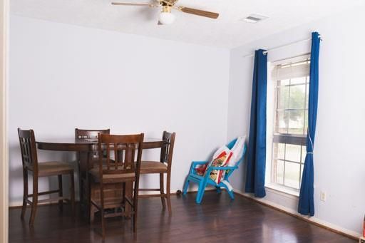 Dining room, Interior, Wood Texture Flooring