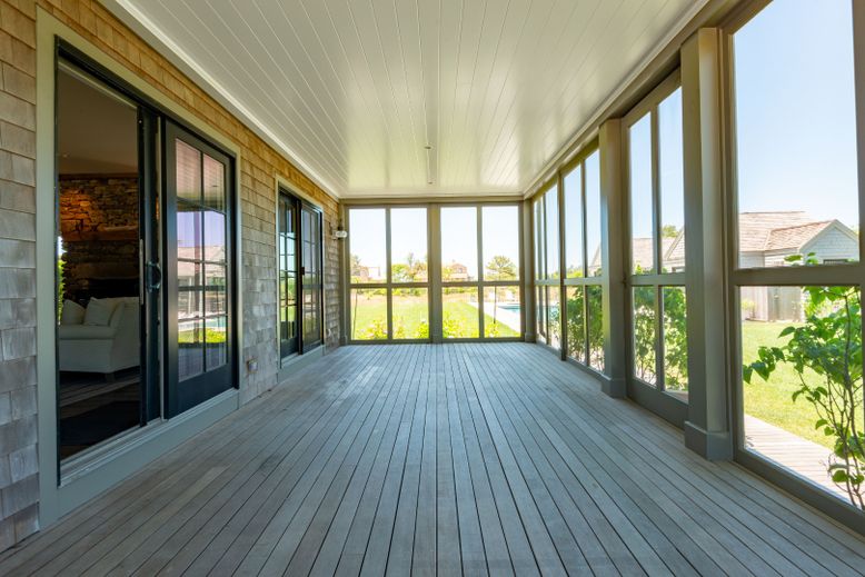 Interior, Stone Walls, Sun Room