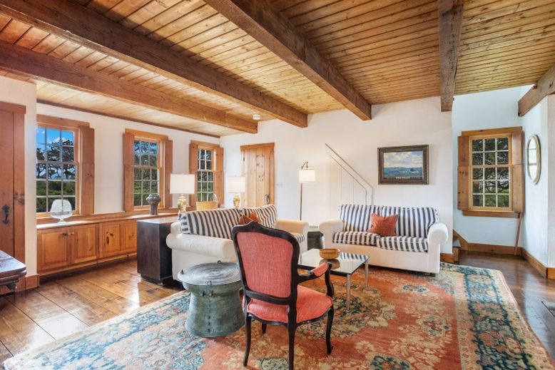 Interior, Living room, Wooden Beams, Wooden Ceilings, Wood Texture Flooring
