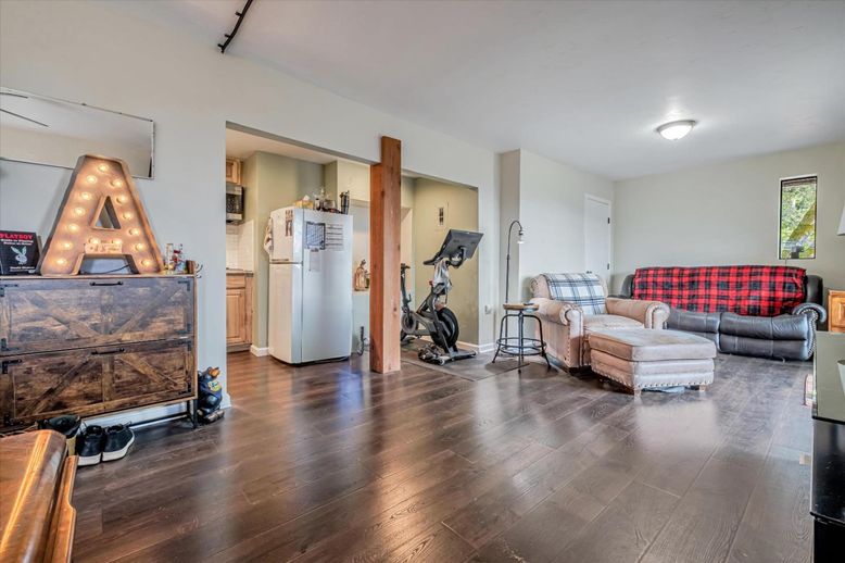 Fitness Equipment, Interior, Wood Texture Flooring