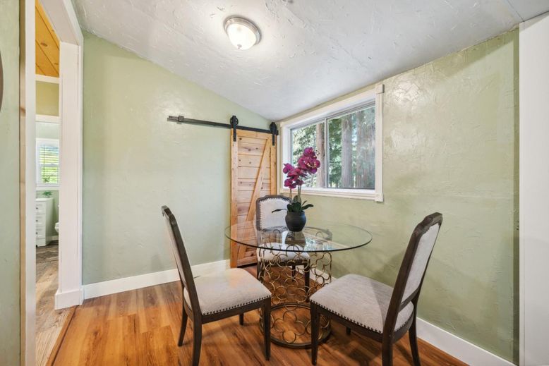 Dining room, Interior, Wood Texture Flooring