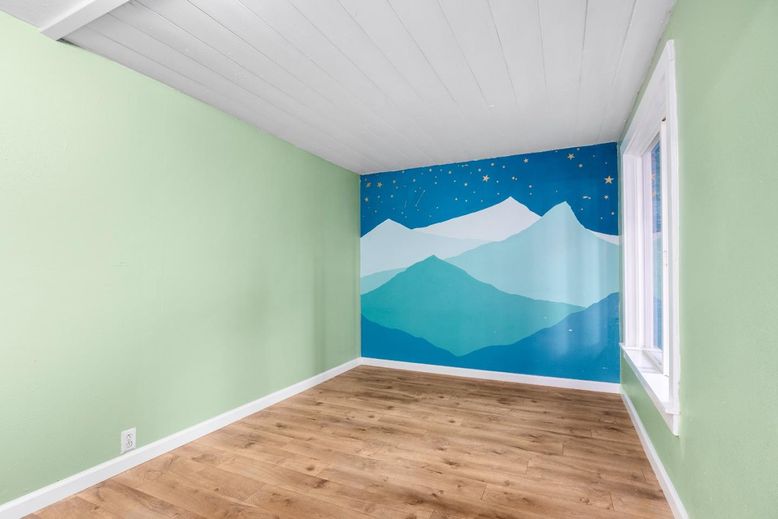 Empty room, Interior, Wood Texture Flooring