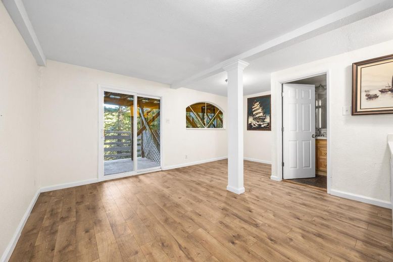 Empty room, Interior, Wood Texture Flooring