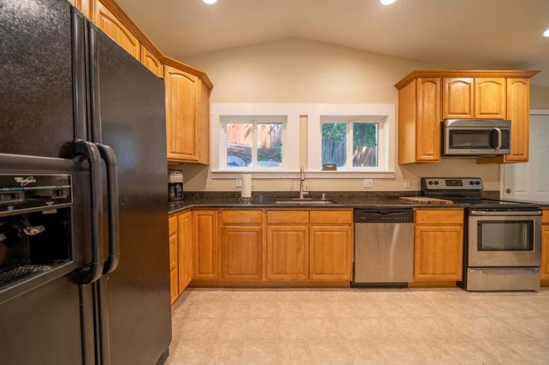 Interior, Kitchen, Recessed Lighting, Stainless Steel Appliances