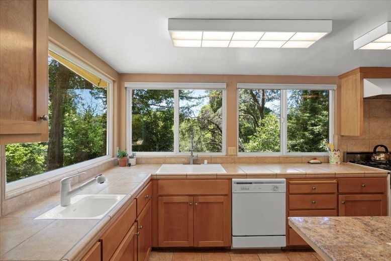 Interior, Kitchen, Tile Countertops