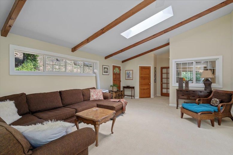 Interior, Living room, Wooden Beams