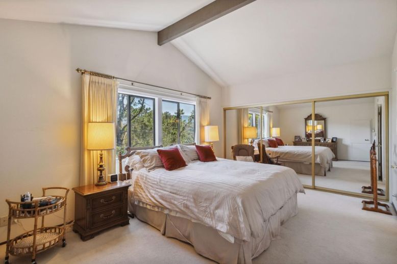 Bedroom, Interior, Wooden Beams