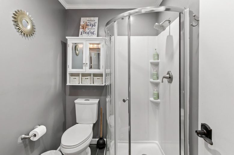 Bathroom, Glass Shower, Interior