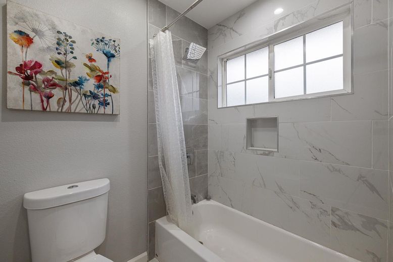 Bathroom, Interior, Marble Walls
