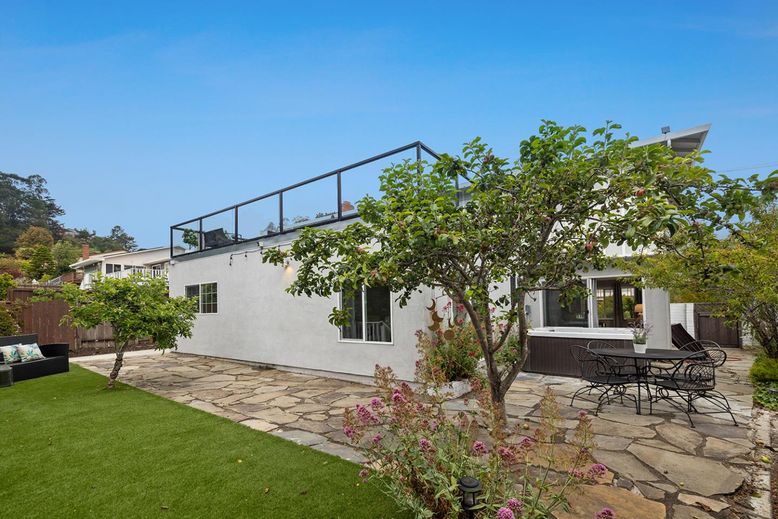 Backyard, Exterior, Hot Tub