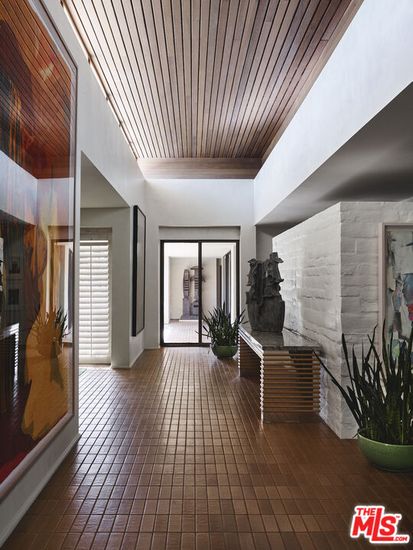 Interior, Stone Walls, Wooden Ceilings
