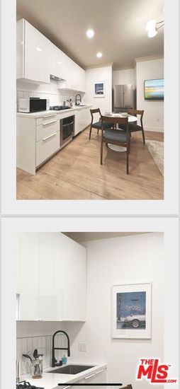 Dining room, Interior, Kitchen, Recessed Lighting, Stainless Steel Appliances, Wood Texture Flooring