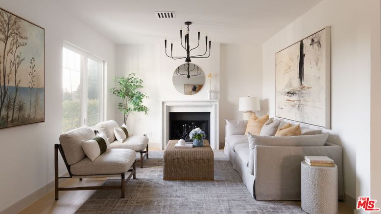 Chandelier, Fireplace, Interior, Living room, Wood Texture Flooring
