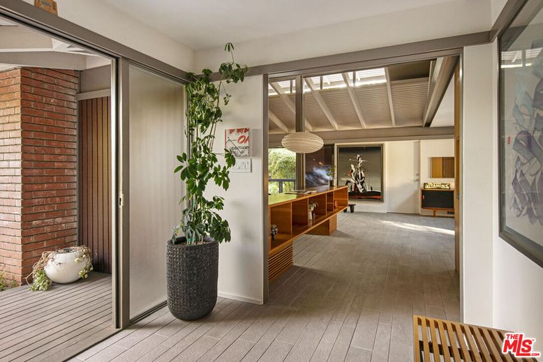 Interior, Stone Walls, Wood Texture Flooring