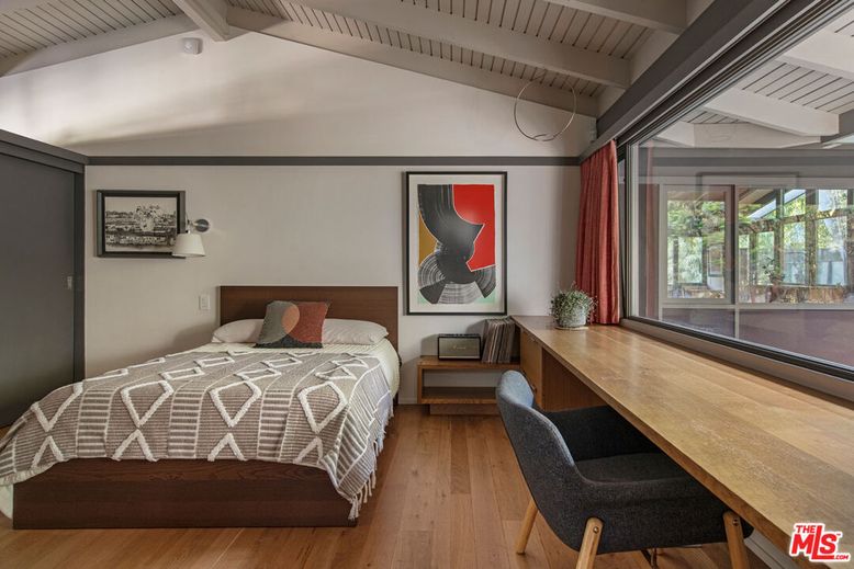 Bedroom, Home Office, Interior, Wood Texture Flooring
