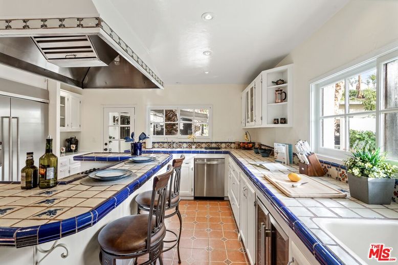 Interior, Kitchen, Recessed Lighting, Stainless Steel Appliances, Tile Countertops