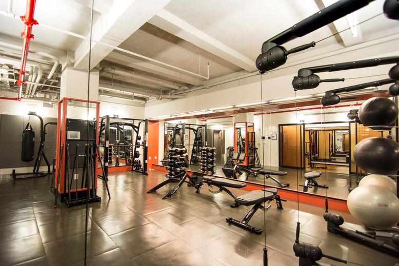 Fitness Equipment, Gym, Interior