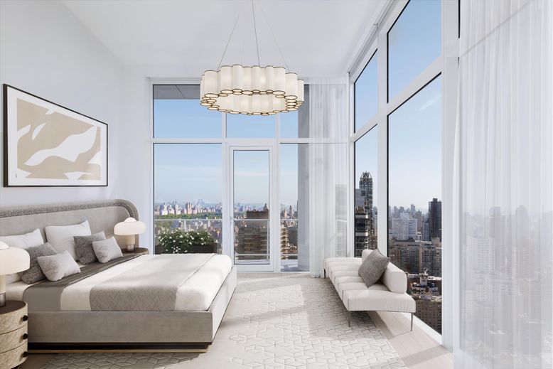 Bedroom, Interior, Pendant Lights