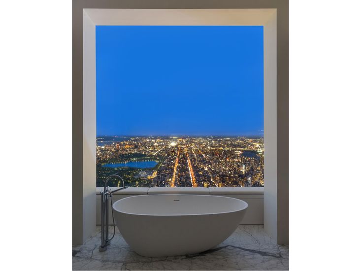 Bathroom, Free Standing Baths, Interior, Marble