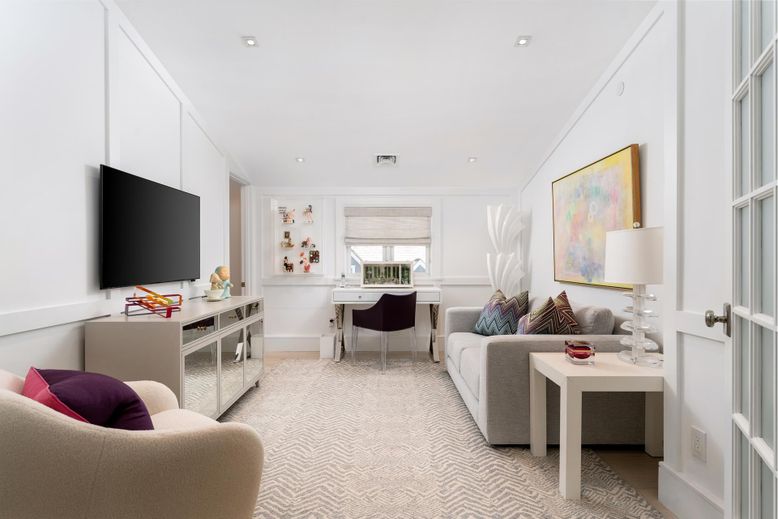 Home Office, Interior, Living room, Recessed Lighting