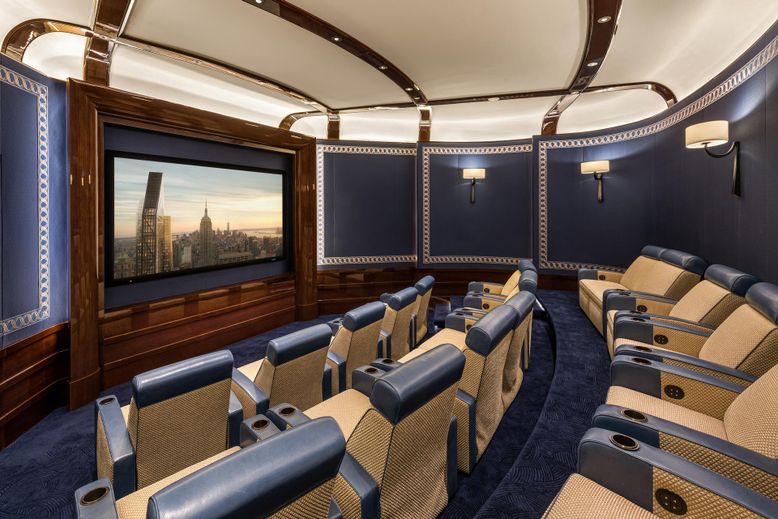 Home Theatre Room, Interior, Projection Screen, Recessed Lighting, Theatre Room