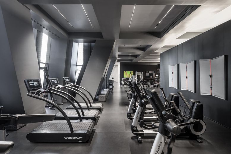 Fitness Equipment, Gym, Interior