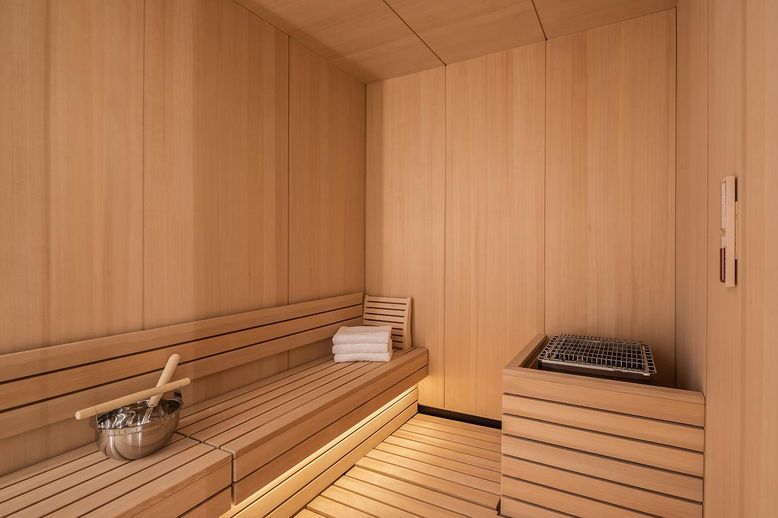 Interior, Sauna Room
