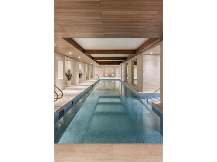 Interior, Pool, Recessed Lighting, Wooden Beams, Wooden Ceilings